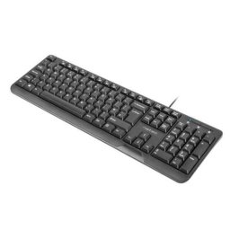 Tastatura Natec Trout Slim NKL-0967, USB, Negru