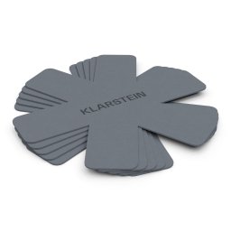 Klarstein Noto Endurance Felt Set 5 buc din pâslă foarte moale în formă de stea pentru cratițe și tigăi Ø38 cm (GQ25-NotoFeltSet)