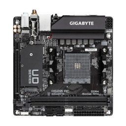 Placa de baza A520I AC - 1.0 - motherboard - mini ITX - Socket AM4 - AMD A520