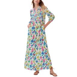 DIANE VON FURSTENBERG Rochie Layla Maxi Dress DVFDL2R015BTNCS C0045 botanicals
