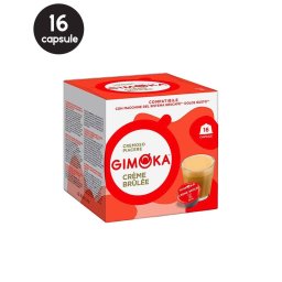 16 Capsule Gimoka Creme Brulee – Compatibile Dolce Gusto