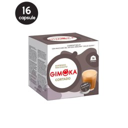 16 Capsule Gimoka Cortado – Compatibile Dolce Gusto