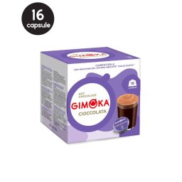 16 Capsule Gimoka Cioccolata – Compatibile Dolce Gusto
