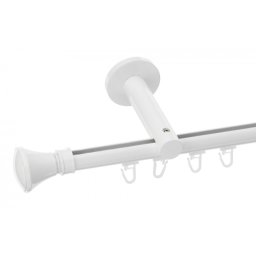 Galerie simpla Prince profil alb lucios 19mm