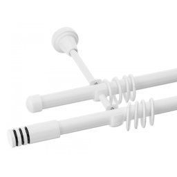 Galerie dubla Modulo alb lucios 19mm/19mm