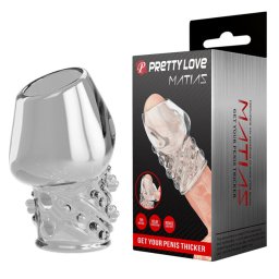 Pretty Love Matias Penis Sleeve Clear