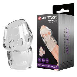 Pretty Love Oscar Penis Sleeve Clear