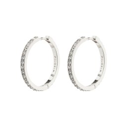 Pilgrim Cercei 'Ebna' argintiu / transparent