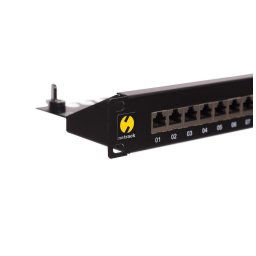 Netrack patchpanel 19'' 24 ports cat. 6A FTP, Krone IDC