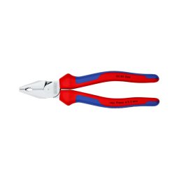 Cleste patent combinat zincat, parghie mare, maner multicomponent, 200mm, KNIPEX 02 05 200