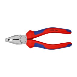 Cleste patent combinat, parghie mare, maner multicomponent, 160mm, KNIPEX 03 02 160