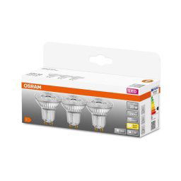 SET 3x bec LED PAR16 GU10/2,6W/230V 2700K Osram
