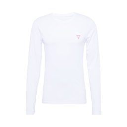 GUESS Tricou roșu / alb
