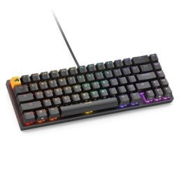 Tastatura mecanica modulara Glorious PC Gaming Race GMMK 2 Compact RGB - Fox Switches, US layout, Black, GLO-GMMK2-65-FOX-B