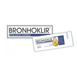 Bronhoklir sirop pentru fumatori, 15 plicuri, Stada