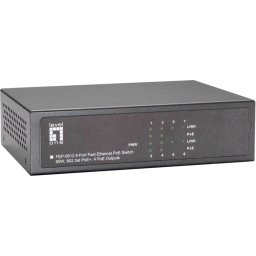 Switch Switch LevelOne FEP-0812 8-Port 10/100 PoE