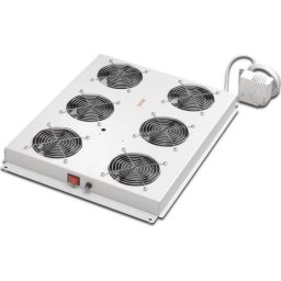 Unitate de ventilatie pentru rack-uri server, DN-19 FAN-4-SRV, 580 x 70 x 440 mm, Alb
