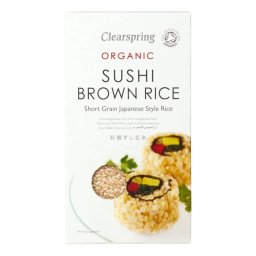 Orez Brun Sushi Eco 500g Clearspring