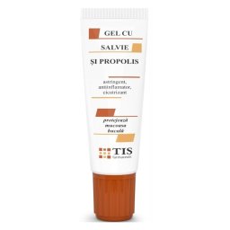 Gel Salvie si Propolis 20ml Tis Farmaceutic