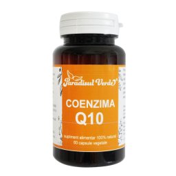 Coenzima Q10 Capsule Vegetale 60cps Paradisul Verde
