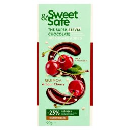 Ciocolata Quinoa Visine Sweet Safe 90g Sly Nutritia