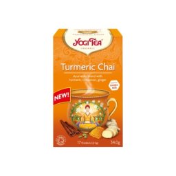 Ceai Turmeric Chai Eco 17dz Yogi Tea