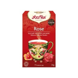 Ceai Trandafir Petale Eco 17dz Yogi Tea