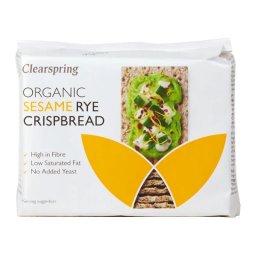 Paine Crocanta De Secara Cu Susan - Eco 200g Clearspring
