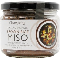 Miso Orez Brun Nepasteurizat Eco 300g Clearspring
