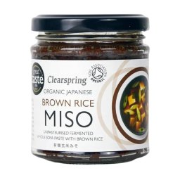 Miso Orez Brun Nepasteurizat Eco 150g Clearspring