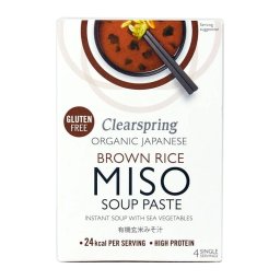 Supa Instant Miso Orez Brun Eco 60g Clearspring