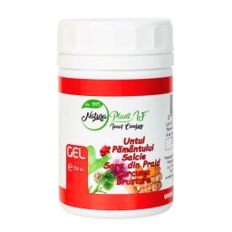 Gel de Untul-Pamantului cu Salcie si Curcuma 250ml Natura Plant