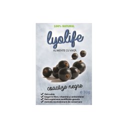 Coacaze Negre Liofilizate 30g Lyolife