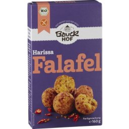 Falafel Harissa cu Ardei si Chili Eco 160g Bauck Hof