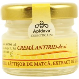Crema Antirid cu Miere Laptisor de Matca Extract de Salcam 30ml Apidava