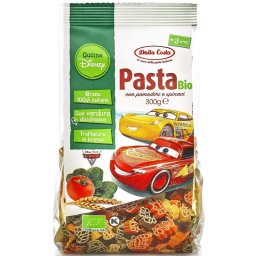 Paste din Grau Dur Tricolore Cucina Disney Cars Eco 300g Dalla Costa