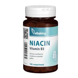 Niacina / Vitamina B3 100mg 100cmp Vitaking