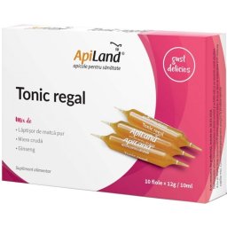 Tonic Regal Laptisor-Miere-Ginseng 10x10ml Apiland