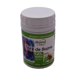 Gel pentru Masaj Terapeutic 'Gel Aktiv Sare de Bazna' 250ml Natura Poieni