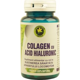 Colagen cu Acid Hialuronic 60cps Hypericum Impex