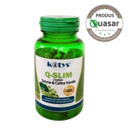 Q-Slim cu Senna si Cafea verde 60cps Kotys