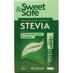Indulcitor Stevia Sweet Safe 40dz Sly Nutritia