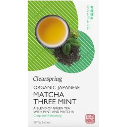 Ceai Verde Matcha Menta Eco 20dz Clearspring