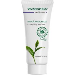 Masca Antiacneica cu Argila si Tea Tree 75ml Vivanatura