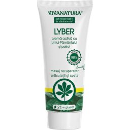 Lyber - Crema Activa cu Untul Pamantului si Petrol 75ml Vivanatura