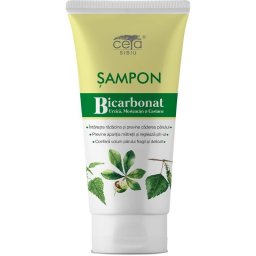 Sampon Bicarbonat cu Urzica, Mesteacan si Castane 200ml Ceta Sibiu