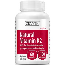 Vitamina K2 Naturala 60cps Zenyth Pharmaceuticals