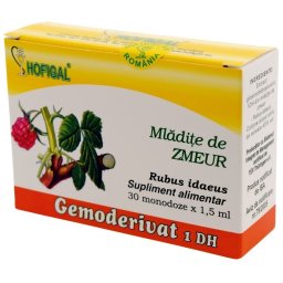 Gemoderivat 1DH din Mladite de Zmeur 30dz x 1.5ml Hofigal