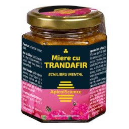 Miere cu Trandafir 200ml Apicol Science