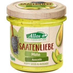 Crema Vegetala Tartinabila din seminte de Mac si Avocado Bio 140g Allos